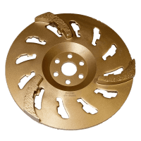 F Series Premium Diamond Cup Wheel - Gold - Floorex