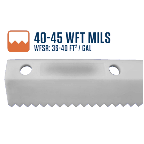 18″ Easy Squeegee™ 40-45 WFT Mils Blade