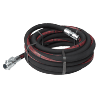 Mixpro hose extension Ø25 x 37 - 15m with 1"1/4 steel couplings - Floorex